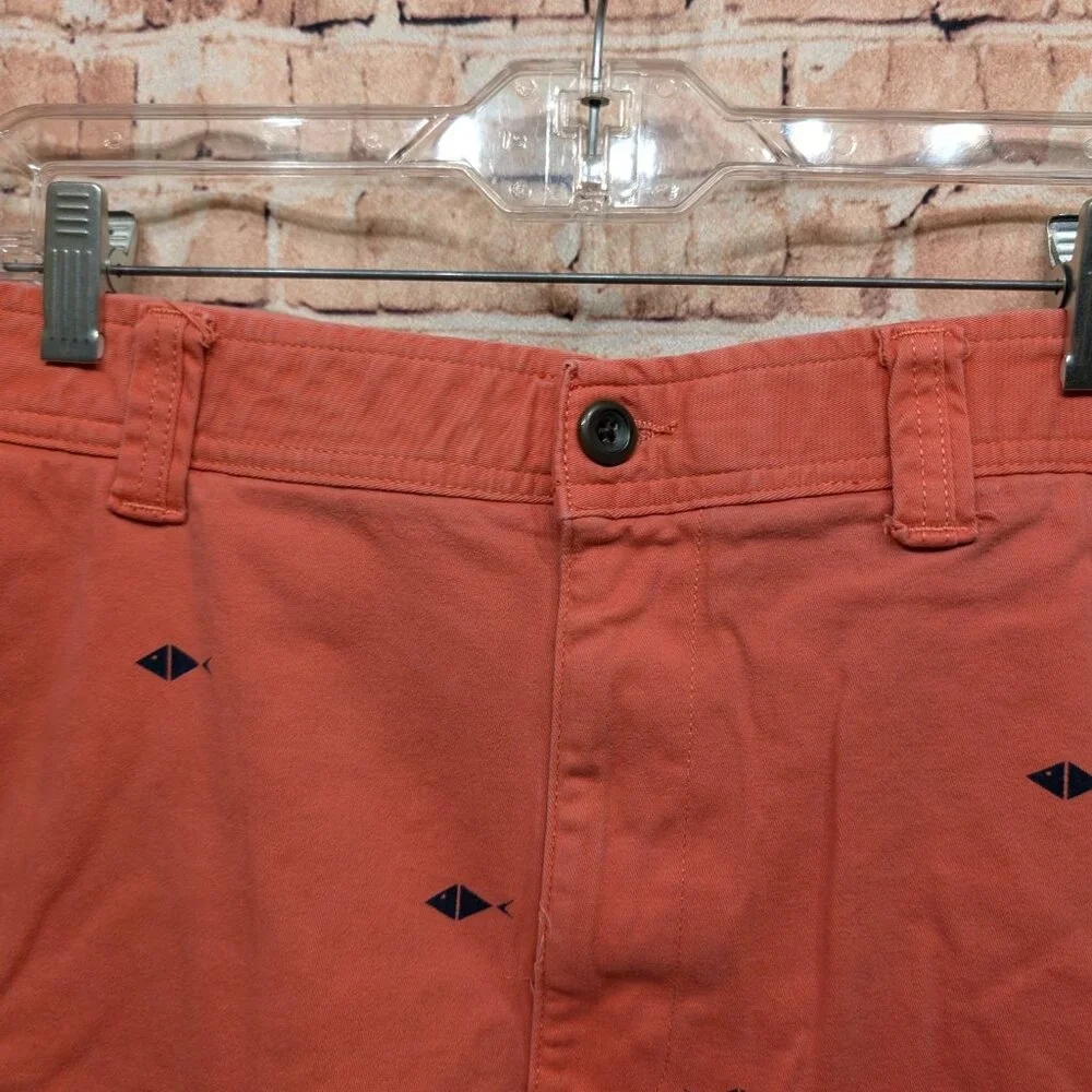 St. John's Bay Shorts Comfort Stretch SALMON Size 36